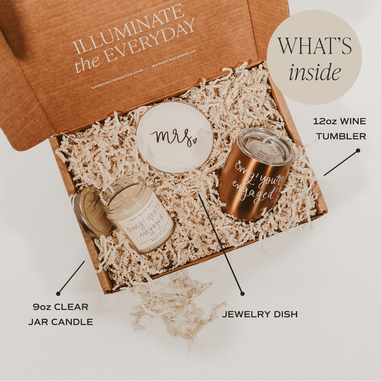 Miss to Mrs. Gift Box - Sweet Water Decor - Gift Box