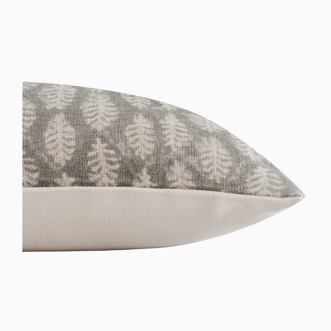KUNLE - Indian Hand Block Linen Lumbar Pillow Cover - Sweet Water Decor - Pillow Cover
