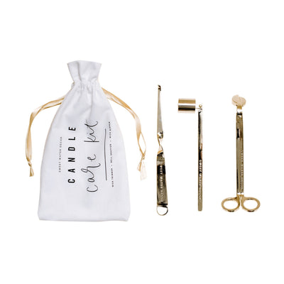 Gold Candle Care Kit - Sweet Water Decor - Candle Tools