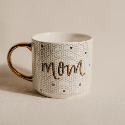 Mom 17oz. Tile Coffee Mug - Sweet Water Decor - Coffee Mugs