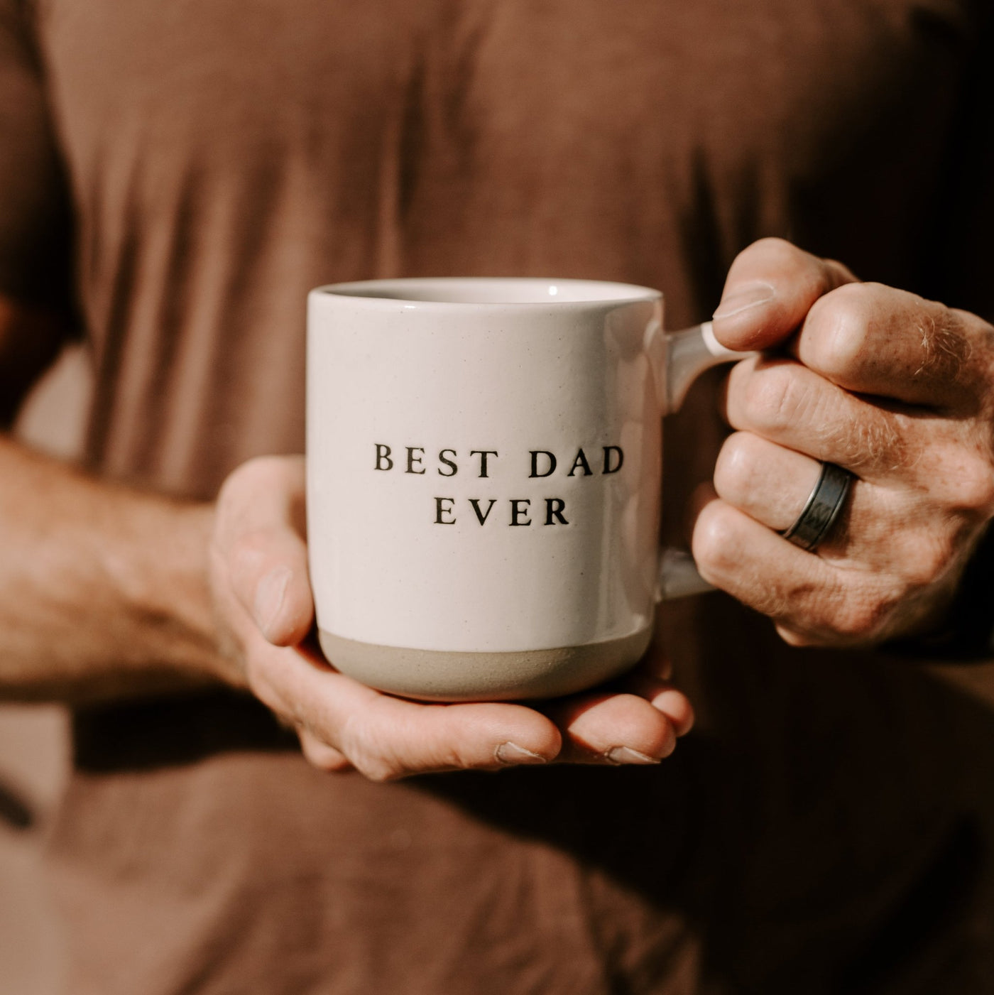 Best Dad Ever 14oz. Stoneware Coffee Mug - Sweet Water Decor - Coffee Mugs