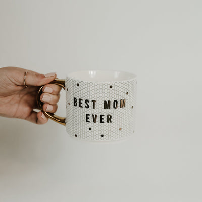 Best Mom Ever 17oz. Tile Coffee Mug - Sweet Water Decor - Coffee Mugs