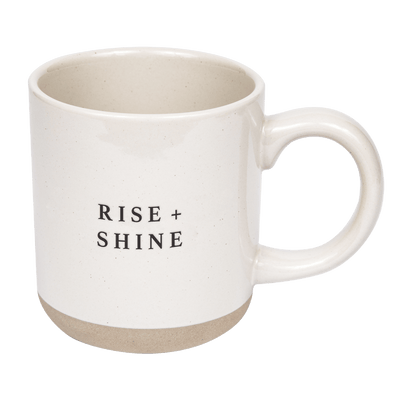 Rise and Shine 14oz. Stoneware Coffee Mug - Sweet Water Decor - Coffee Mugs