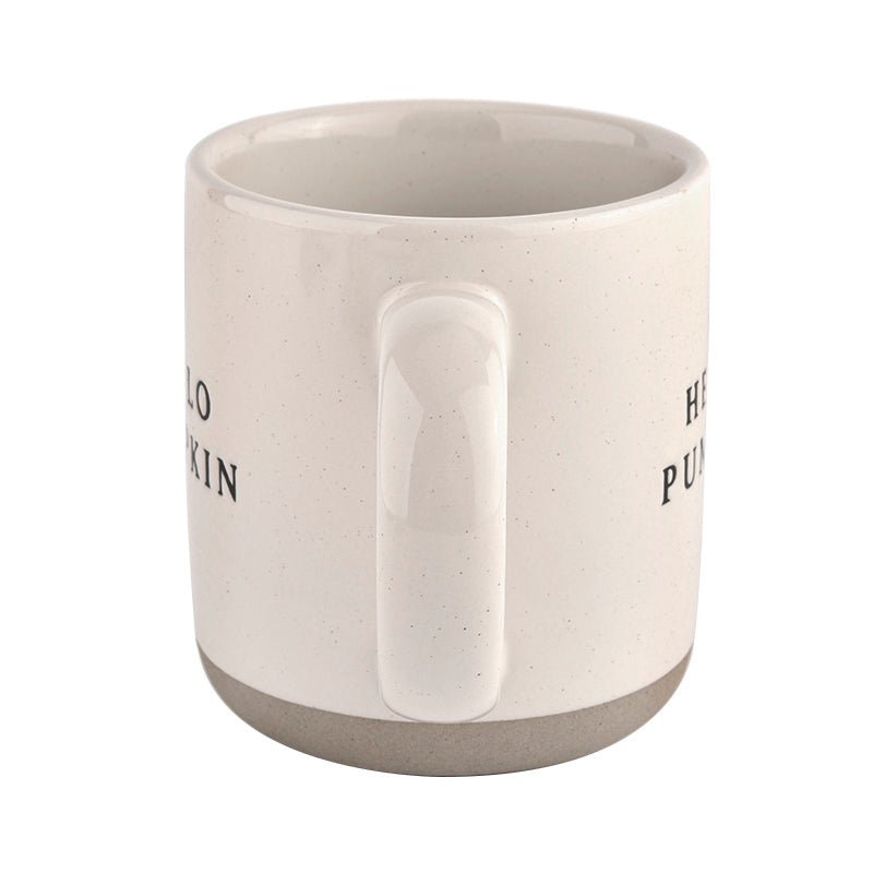 Hello Pumpkin 14oz. Stoneware Coffee Mug - Sweet Water Decor - Coffee Mugs