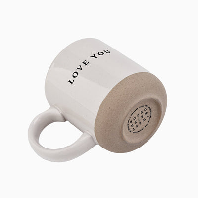 Love You 14oz. Stoneware Coffee Mug - Sweet Water Decor - Coffee Mugs