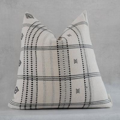 EKUNDAYO- Woven Cotton Throw Pillow Cover - Sweet Water Decor - Pillow Cover