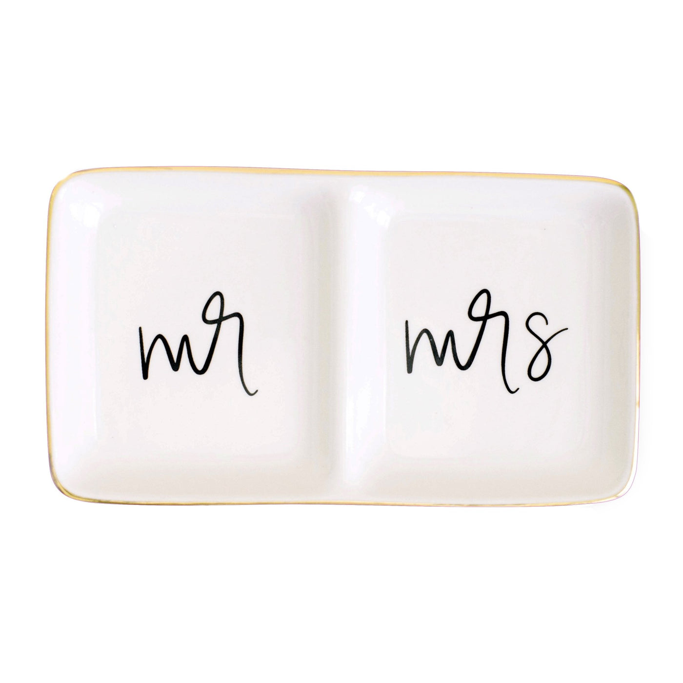 Mr. and Mrs. Jewelry Dish - Sweet Water Decor - Jewelry Dishes