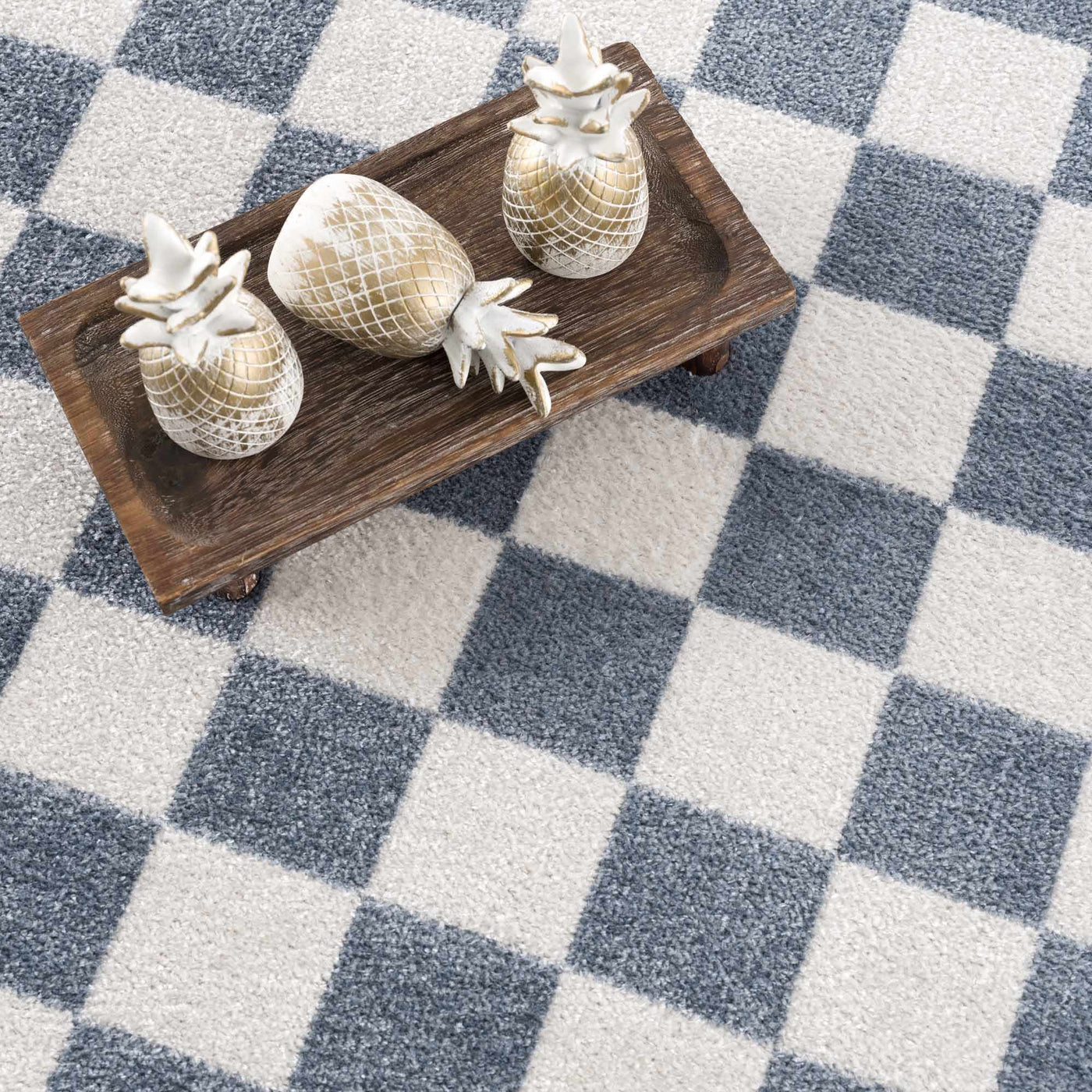 Brone Checkered Washable Area Rug - Sweet Water Decor - Rugs