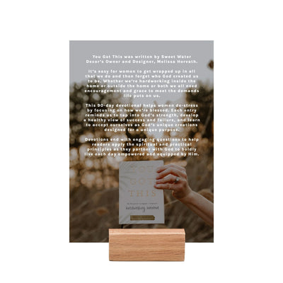 You Got This Devotional Shelf Talker + Block - Sweet Water Decor - Marketing Tools