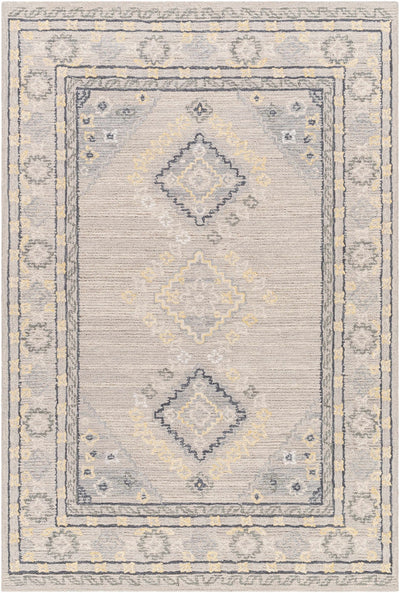 Alena Gray Wool Blend Area Rug - Sweet Water Decor - Rugs