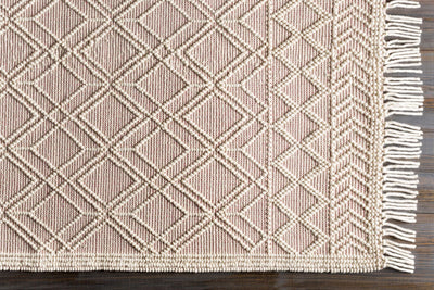 Ramsbury Pink Trellis Wool Rug - Sweet Water Decor - Rugs