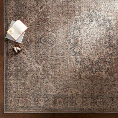 Dusty Sage Greenpoint Medallion Washable Area Rug - Sweet Water Decor - Rugs