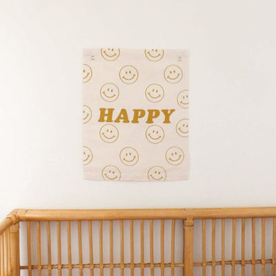 happy banner - Sweet Water Decor - Wall Hanging
