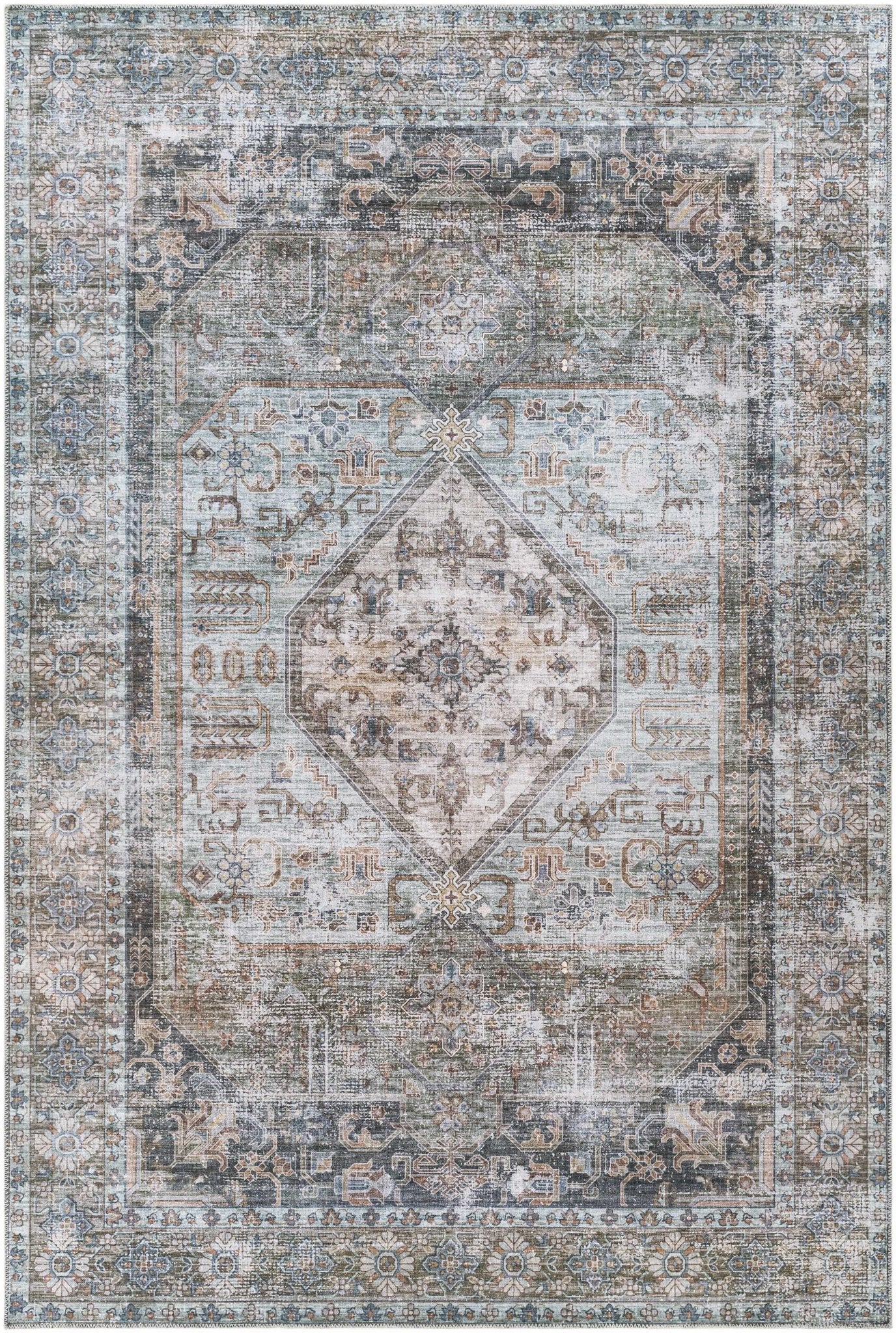 Enlow Washable Area Rug - Sweet Water Decor - Rugs