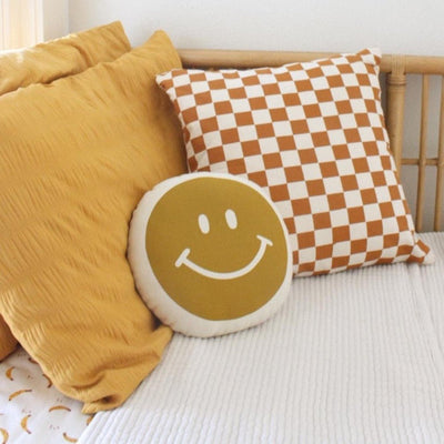 checkered pillow cover - Sweet Water Decor - Throw Pillow