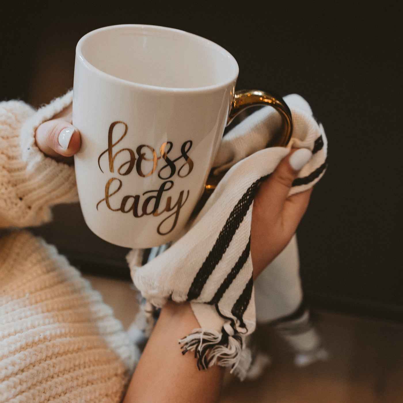 Boss Lady 16oz. Coffee Mug - Sweet Water Decor - Coffee Mugs