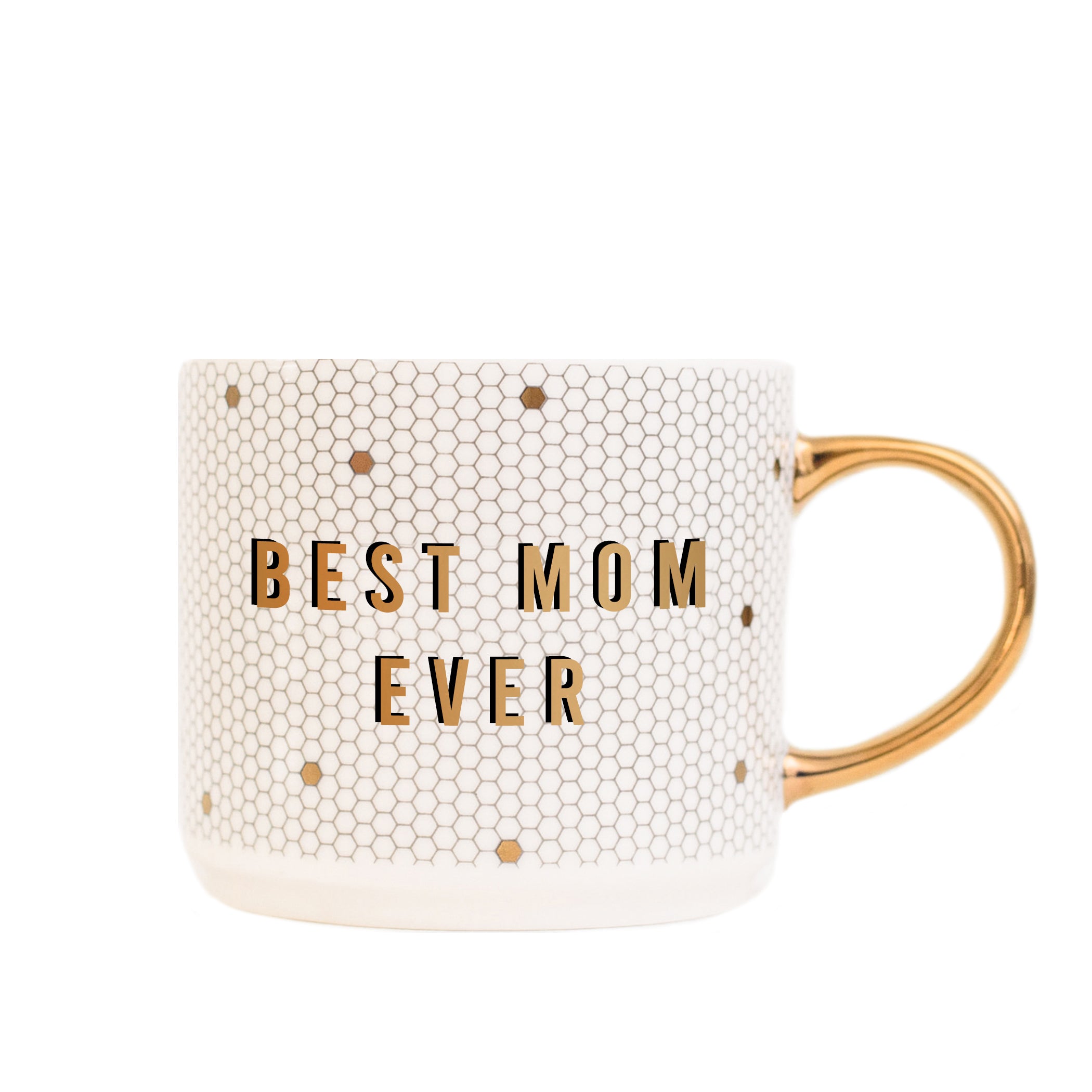 Evergreen 17-oz & 7-oz Mommy & Me Ceramic Cup Gift Set ,White