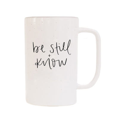 Be Still and Know 16oz. Tall Coffee Mug - Sweet Water Decor - Coffee Mugs