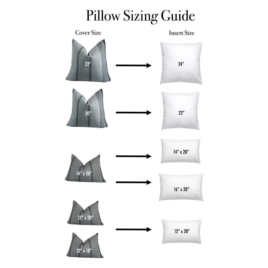 22 inch Down Alternative Insert Pillow insert/Filler - Sweet Water Decor - Decorative Pillows