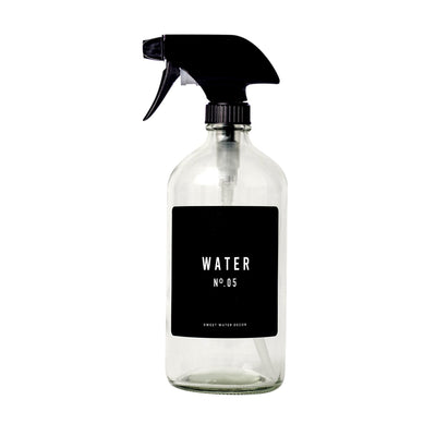 Black Text Labels for Plastic and Glass Dispensers - Sweet Water Decor - Dispensers