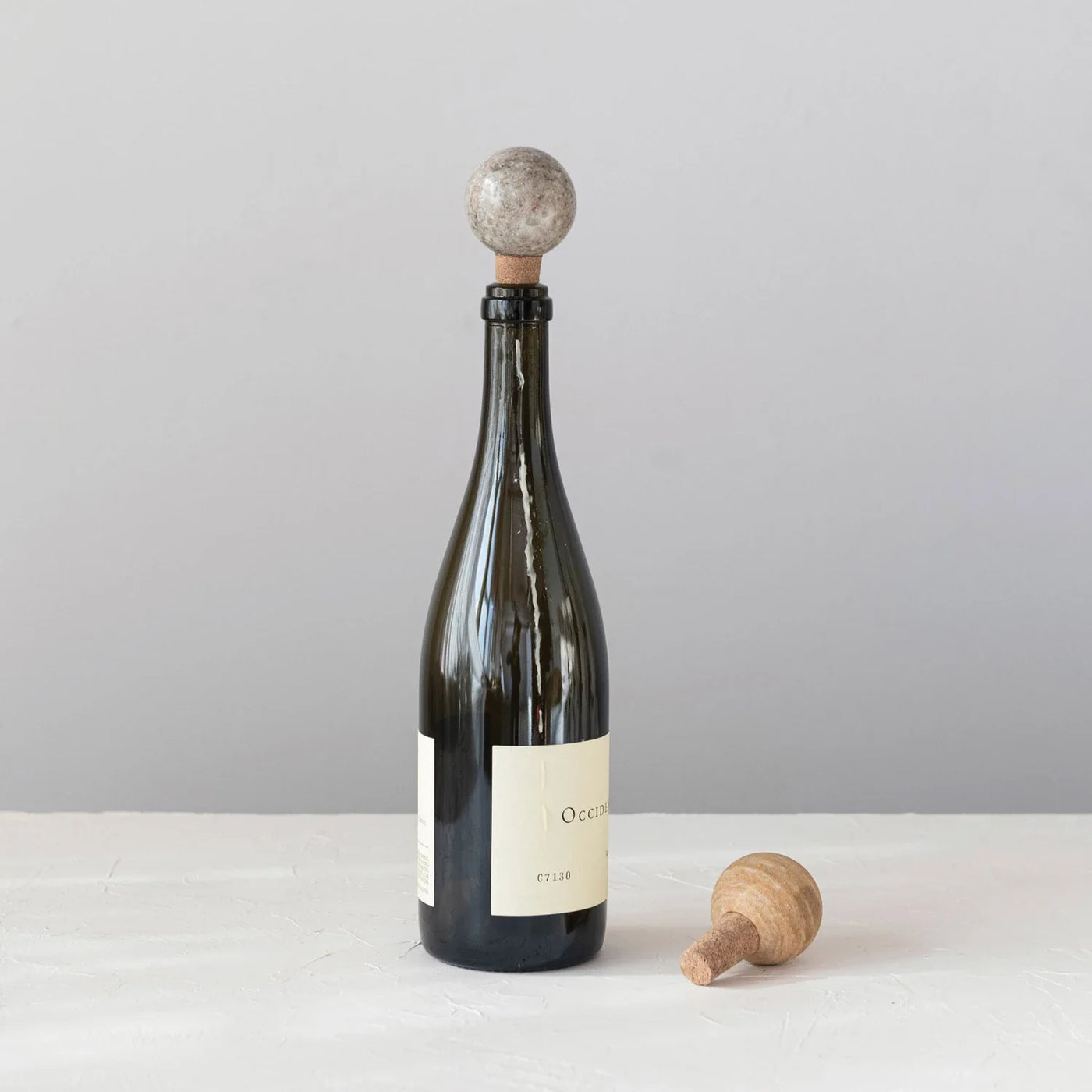 Marble Bottle Stopper - Sweet Water Decor - barware