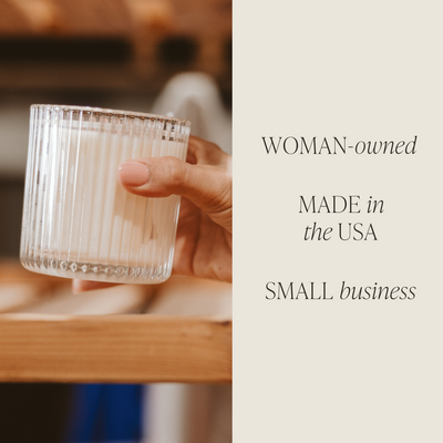 Best Mom Ever Soy Candle - Ribbed Glass Jar with Box - 12 oz (Wildflowers and Salt)