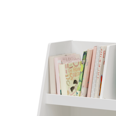 Walker Edison | Kids Bookcase and Toy Organizer - Sweet Water Decor - Storage & Organization