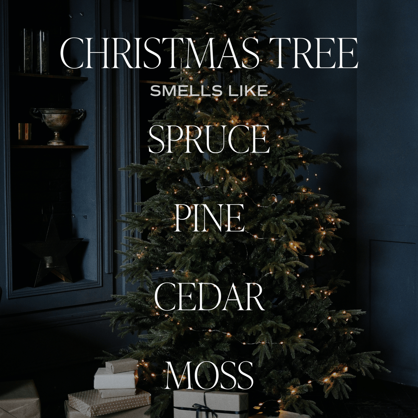 Christmas Tree Amber Reed Diffuser - Sweet Water Decor - Reed Diffusers