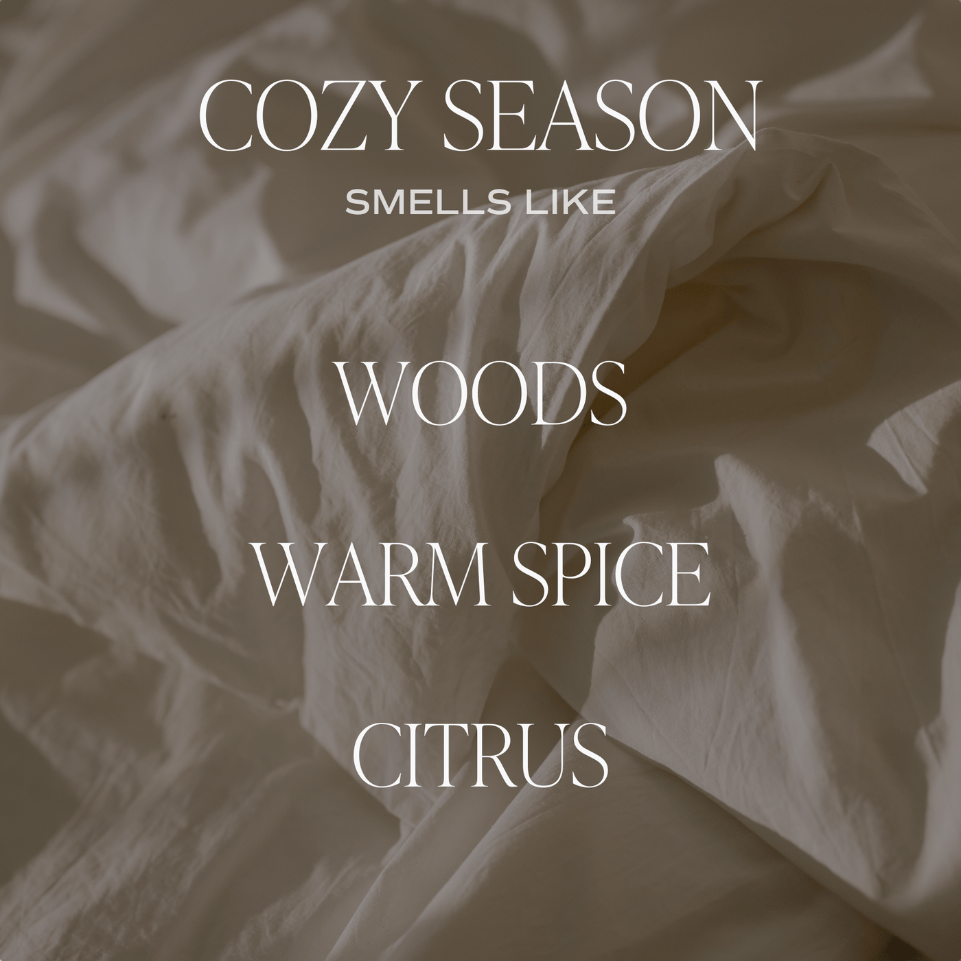 Cozy Season Soy Candle - Amber Jar - 9 oz - Sweet Water Decor - Candles