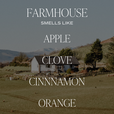 Farmhouse Soy Candle - Cream Stoneware Jar - 12 oz