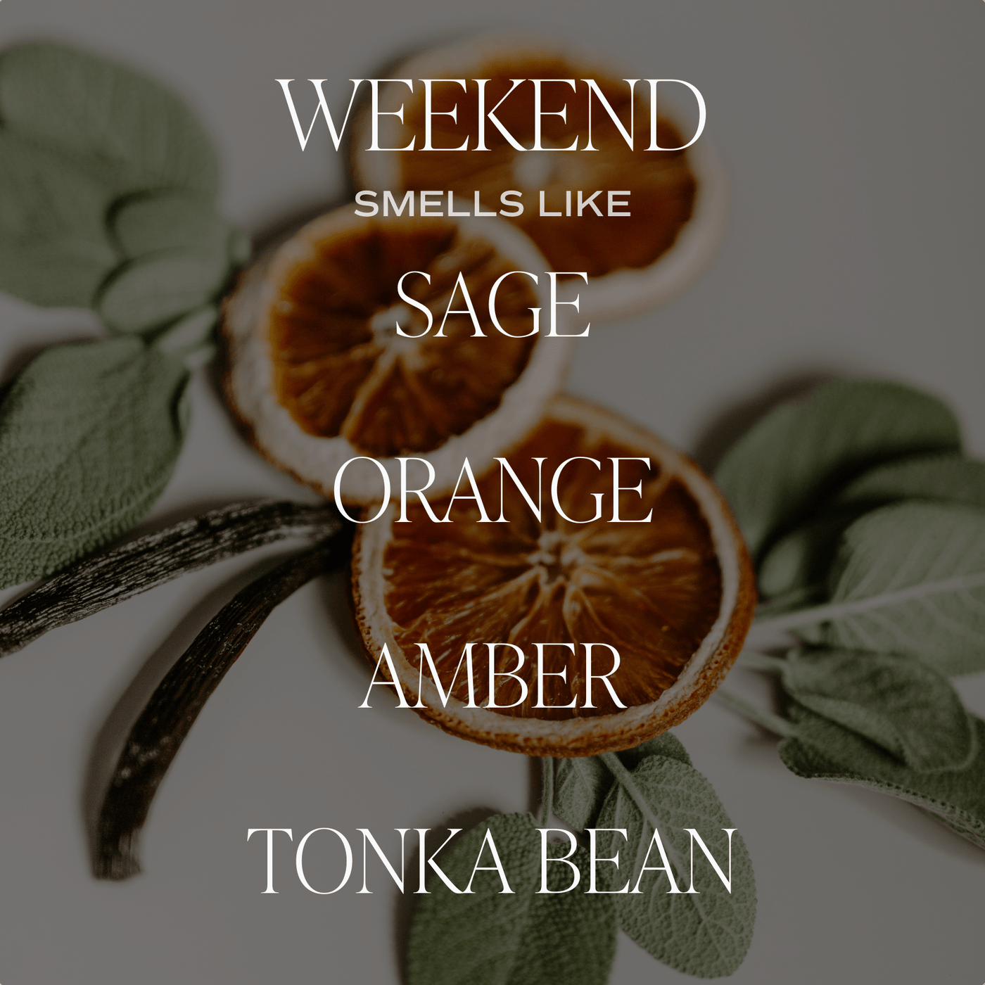Weekend Soy Candle - Amber Jar - 9 oz - Sweet Water Decor - Candles