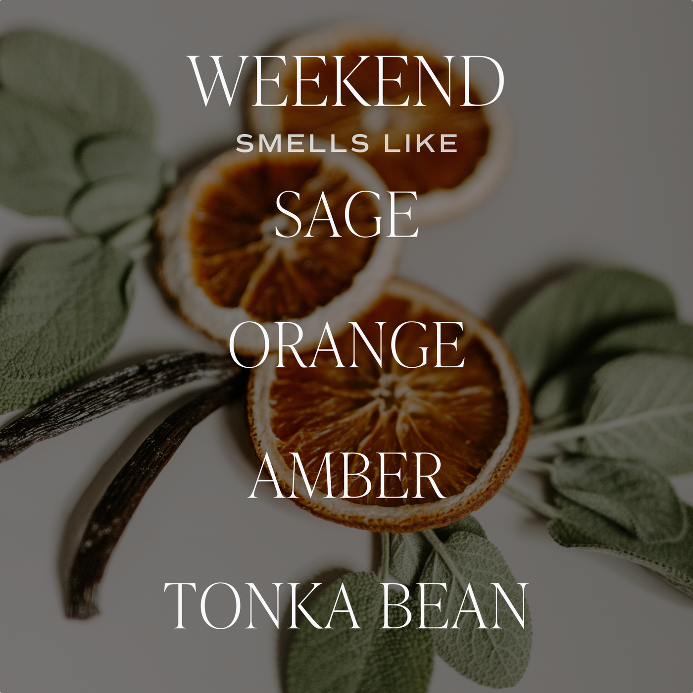 Weekend Soy Candle - Amber Jar - 9 oz