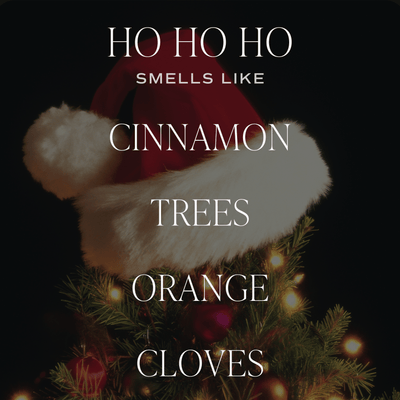 Ho Ho Ho Soy Candle - Red Matte Jar - 15 oz (Christmas) - Sweet Water Decor - Candles