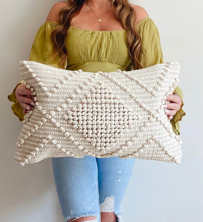 Verona Lumbar Pillow Cover - Sweet Water Decor - Throw Pillows