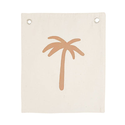 palm tree banner - Sweet Water Decor - Wall Hanging