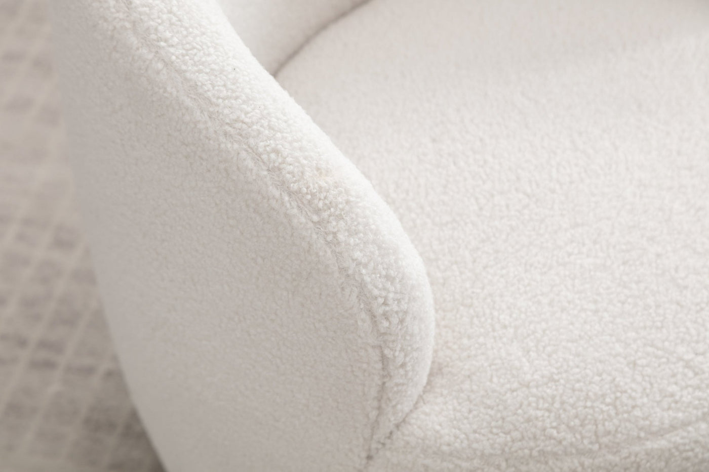 Walker Edison | Teddy Swivel Barrel Accent Armchair Chair - Sweet Water Decor - Living Room