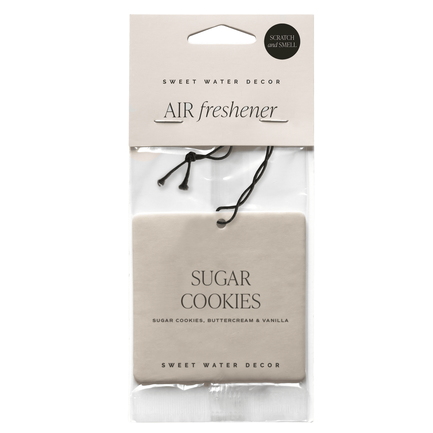 Sugar Cookies Hanging Air Freshener - Sweet Water Decor - Air Freshener