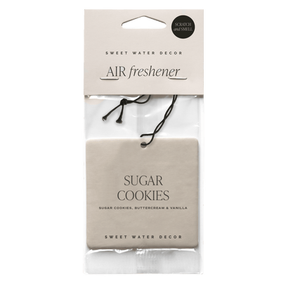 Sugar Cookies Hanging Air Freshener - Sweet Water Decor - Air Freshener