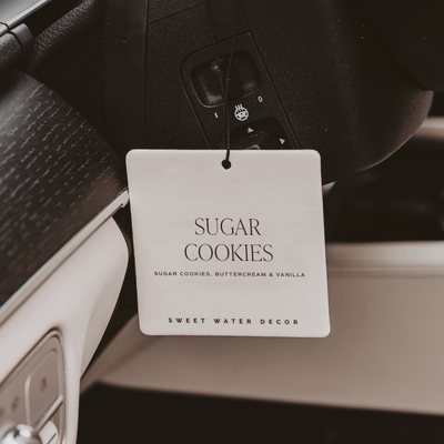 Sugar Cookies Hanging Air Freshener - Sweet Water Decor - Air Freshener