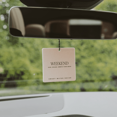 Weekend Hanging Air Freshener - Sweet Water Decor - Air Freshener