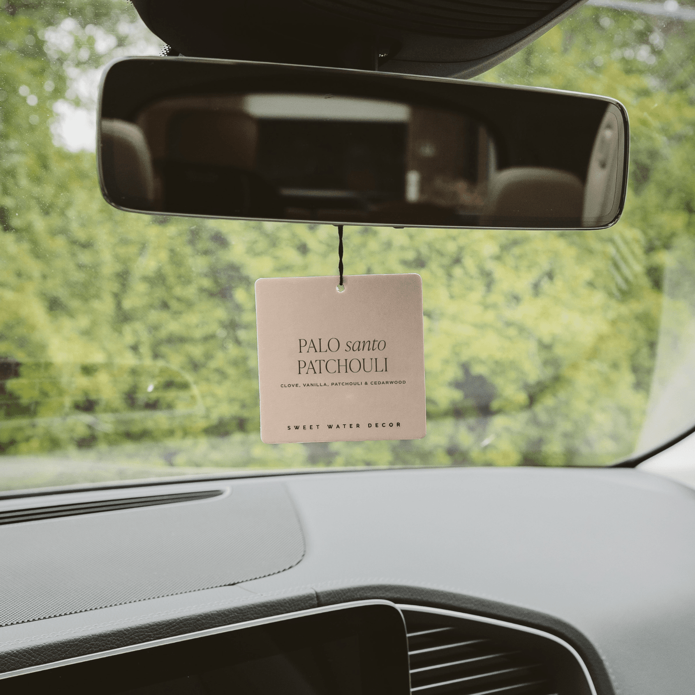 Palo Santo Patchouli Hanging Air Freshener - Sweet Water Decor - Air Freshener