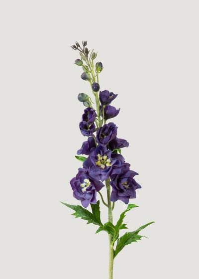 Purple Real Touch Delphinium Wildflower - 28" - Sweet Water Decor - faux flower