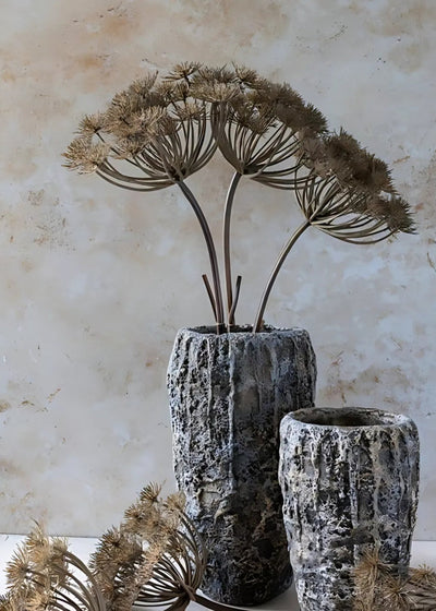 Natural Brown Artificial Wild Angelica Flower - 35.25" - Sweet Water Decor - faux flower