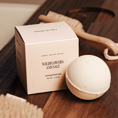 Wildflowers and Salt 4.6 oz Bath Bomb - Sweet Water Decor - Bath Bomb
