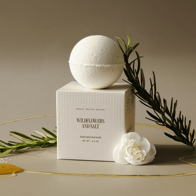 Wildflowers and Salt 4.6 oz Bath Bomb - Sweet Water Decor - Bath Bomb