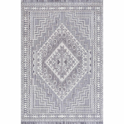 Alya Charcoal Textured Area Rug - Sweet Water Decor - Rugs