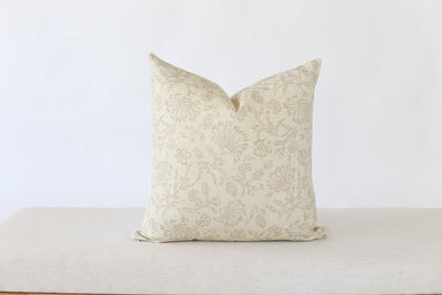 Blair Beige Pillow Cover - Sweet Water Decor - Pillow Cover