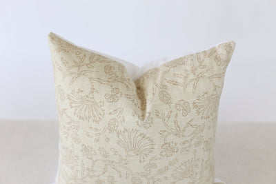Blair Beige Pillow Cover - Sweet Water Decor - Pillow Cover