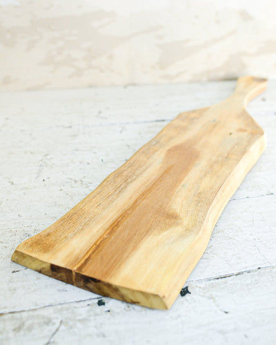 Mango Wood Cutting Board with Handle - Sweet Water Decor - Gift