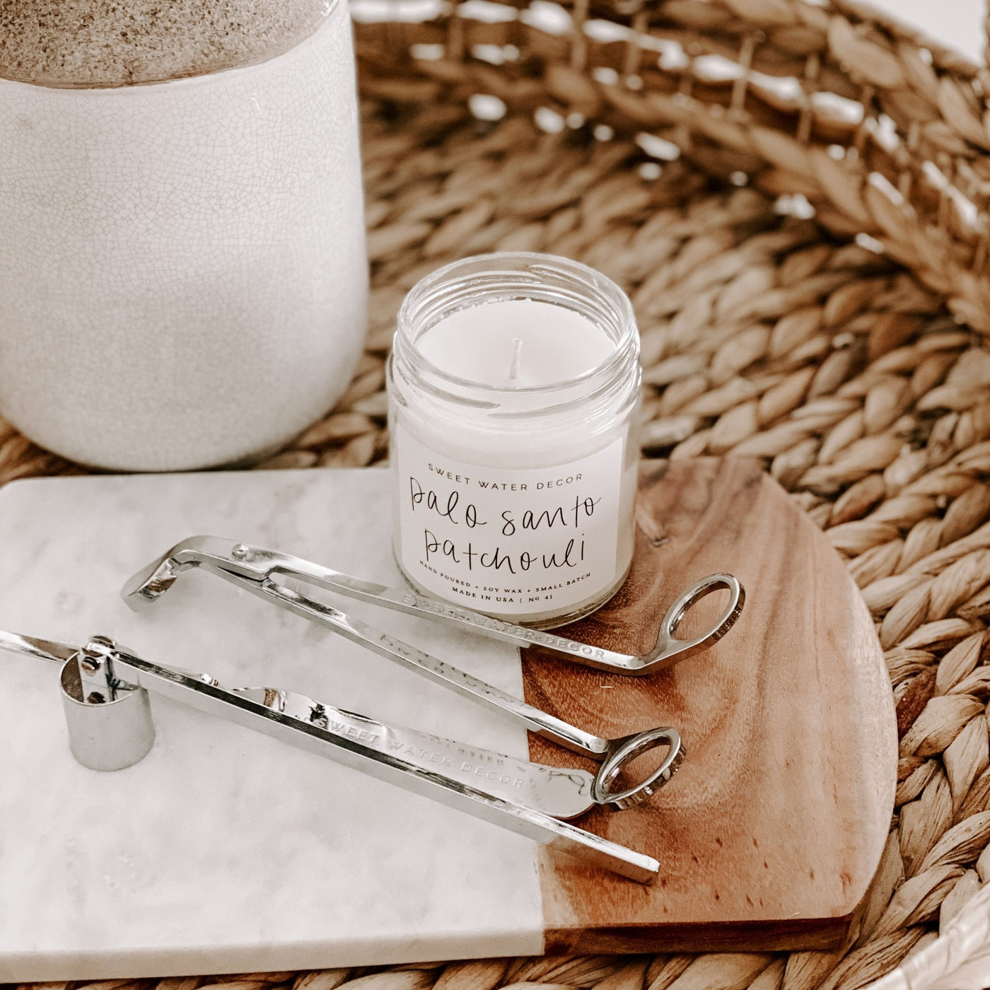 Silver Candle Care Kit - Sweet Water Decor - Candle Tools
